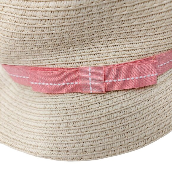 Zara Accessories Straw Cloche Hat Girls One Size Stylish Outdoor Casual - Picture 3 of 8